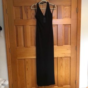 Brand new black event gown